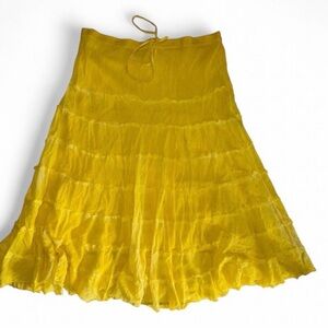 Vintage
Andi and James Maxi Skirt Tiered
Yellow Patchwork Boho Fairy
Whimsigoth
